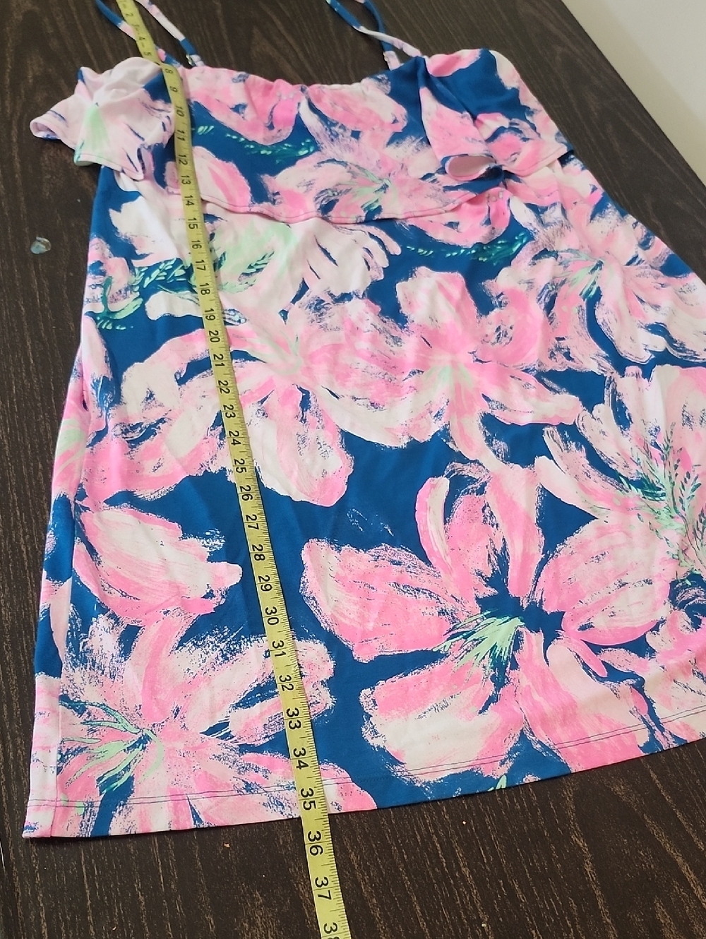 Lilly Pulitzer Annastasha Mini Dress Size Large Coastal - Picture 7 of 8